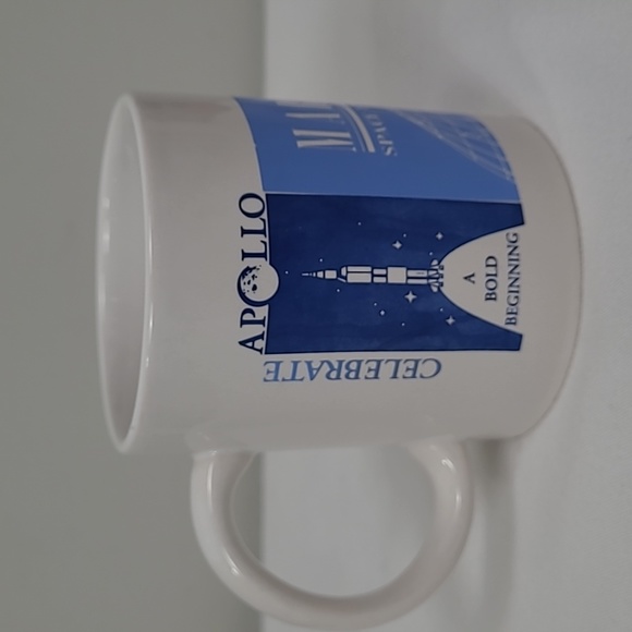 NASA Marshall Space Flight Center 25 years Anniversary Apollo coffee mug - Picture 2 of 6